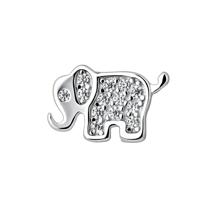 SILBERNER PIERCING OHRRING LUCKY ELEPHANT