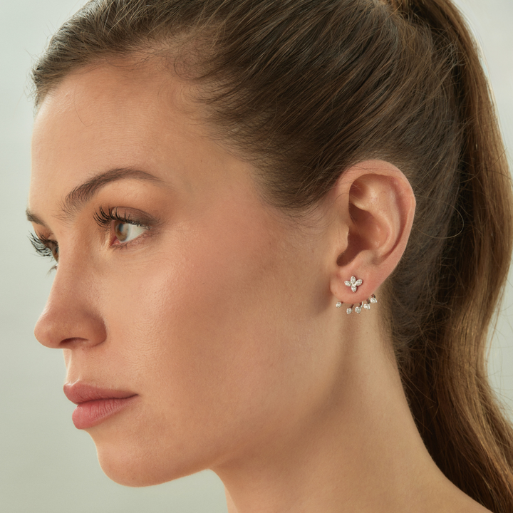 SILBERNER EAR JACKET OHRRING RIYA