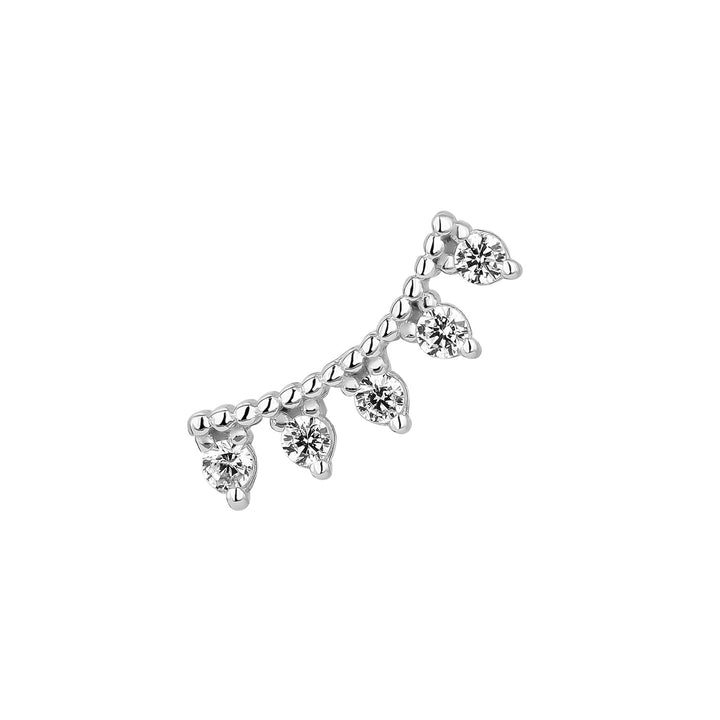 ORECCHINO PIERCING IN ARGENTO BRISA