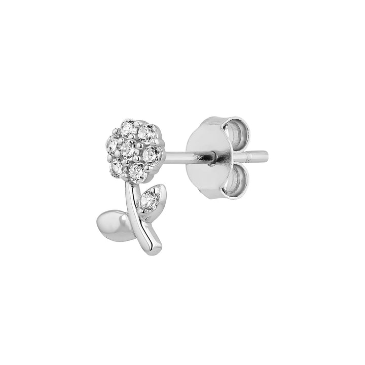ZILVEREN PIERCING OORBEL MELISSA