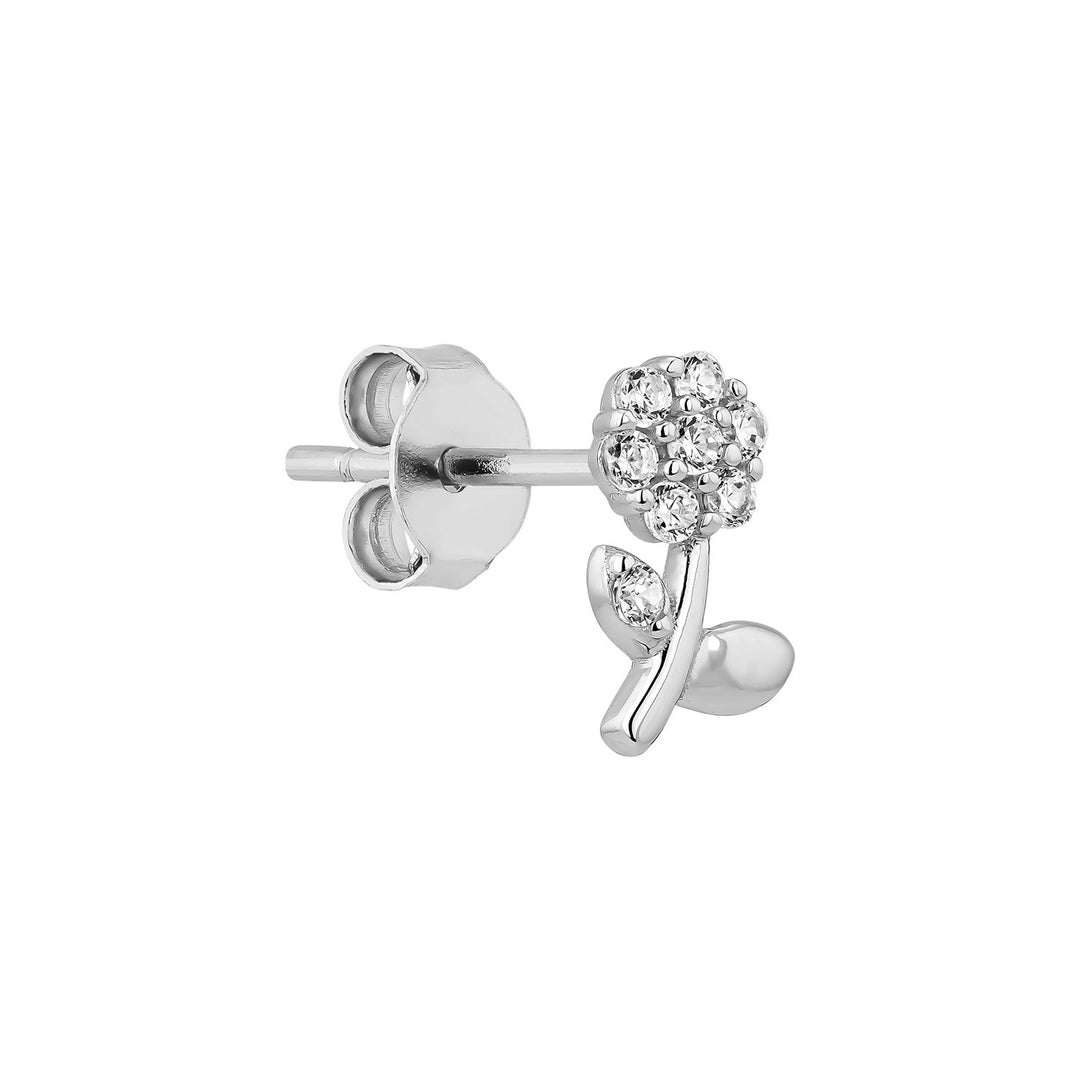 ZILVEREN PIERCING OORBEL MELISSA