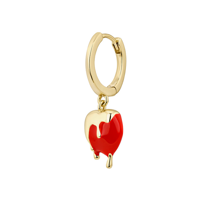 PIERCING OORBEL RING HEART-MELT