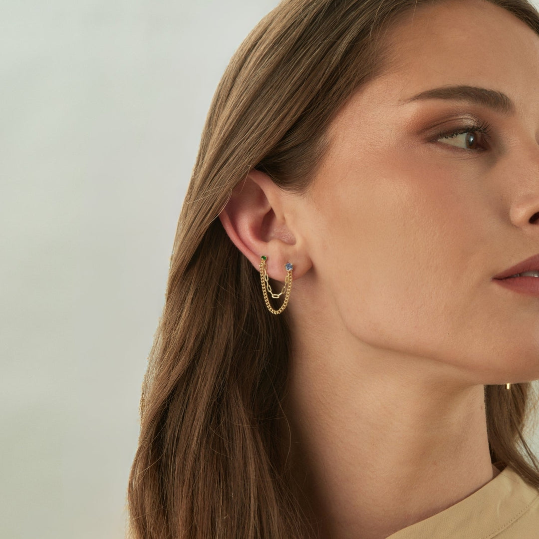 MEERVOUDIGE PIERCING OORBEL KAIA