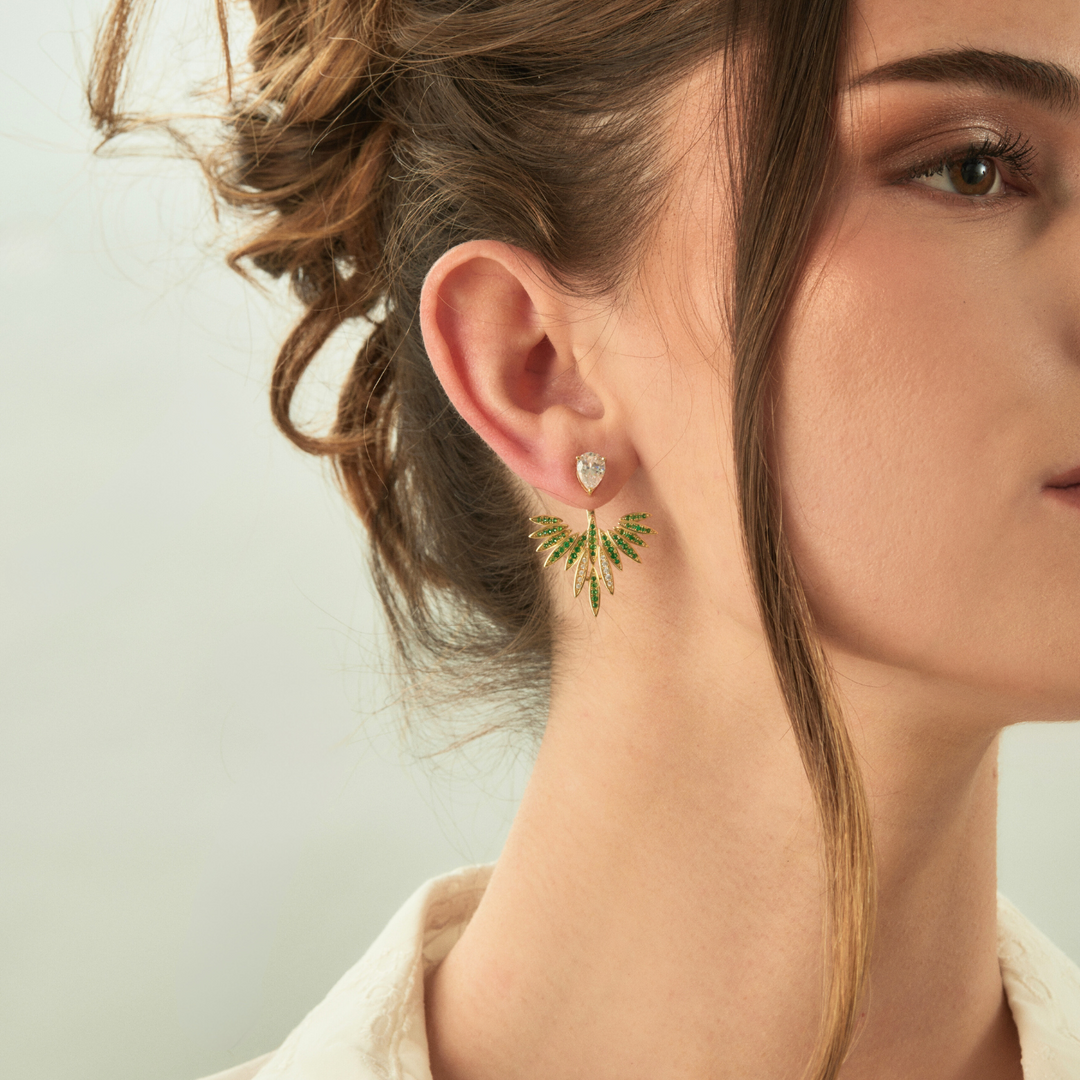 EARJACKET OORBEL GEELGOUD EXOTISCH