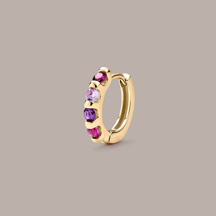 Piercing-Ohrring Creole Naina