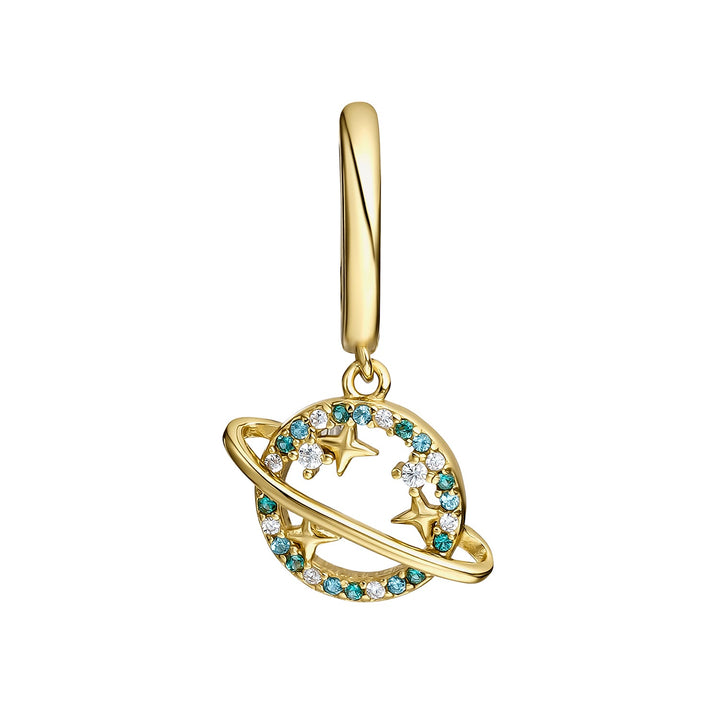 PIERCING-Ohrring Ring Saturn