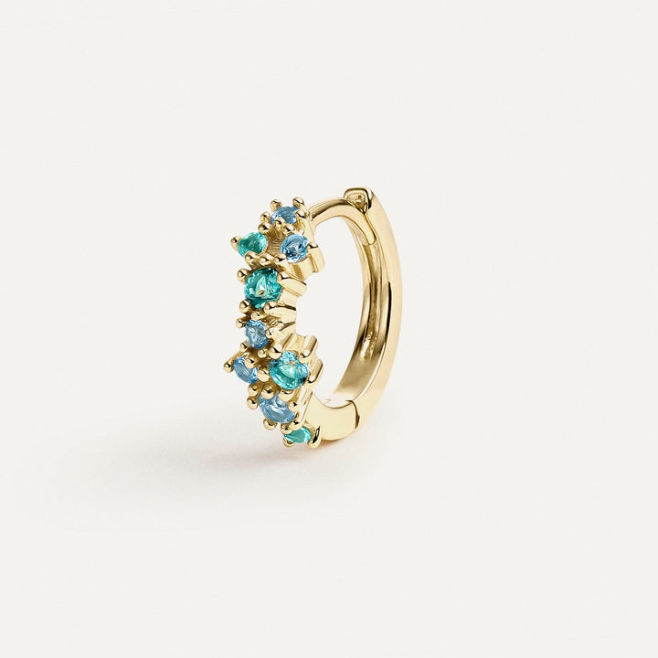 GOLD HOOP PIERCING EARRING ZAMBIA