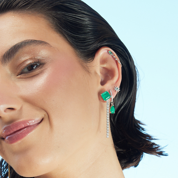 ORECCHINO PIERCING ARGENTO DAYSI