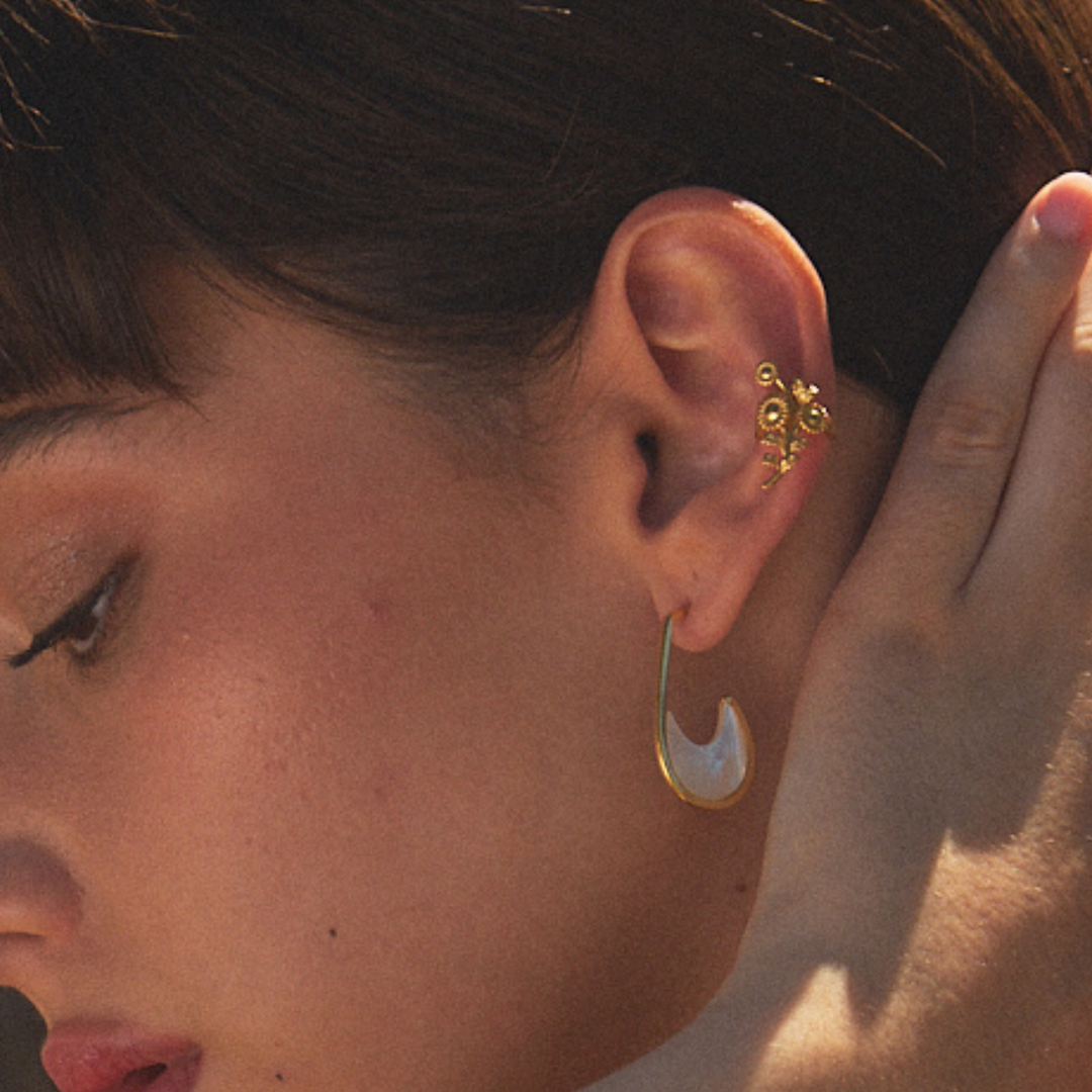 Ear Cuff Sonnenblume