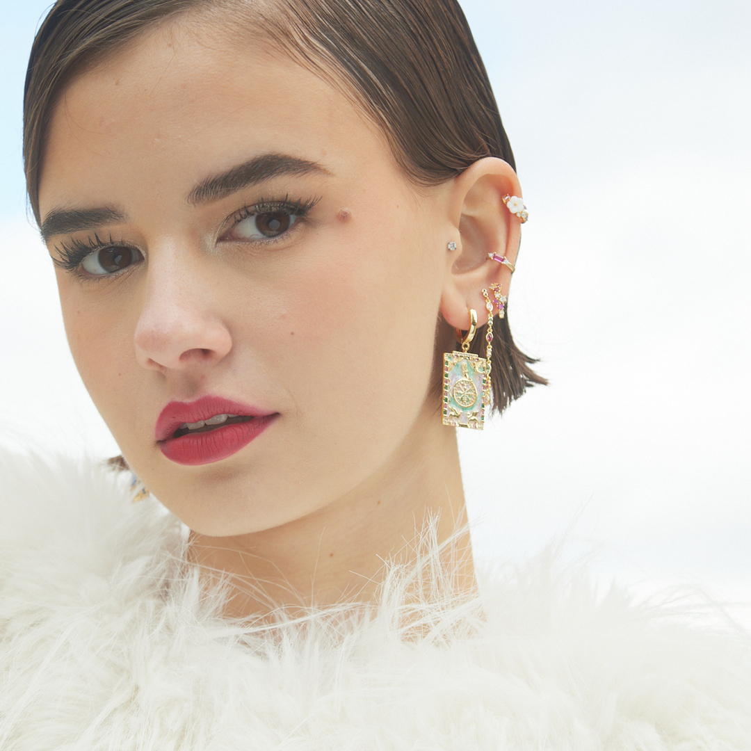 AZALÉE HOOP PIERCING EARRING