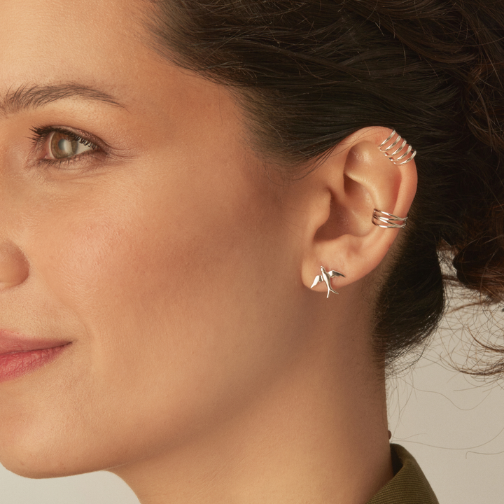 ORECCHINO PIERCING ARGENTO LIBERTY
