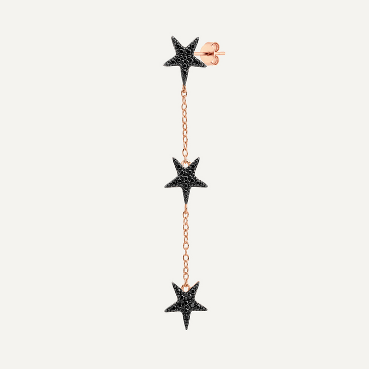 PIERCING-Ohrring Mitternachtsstern