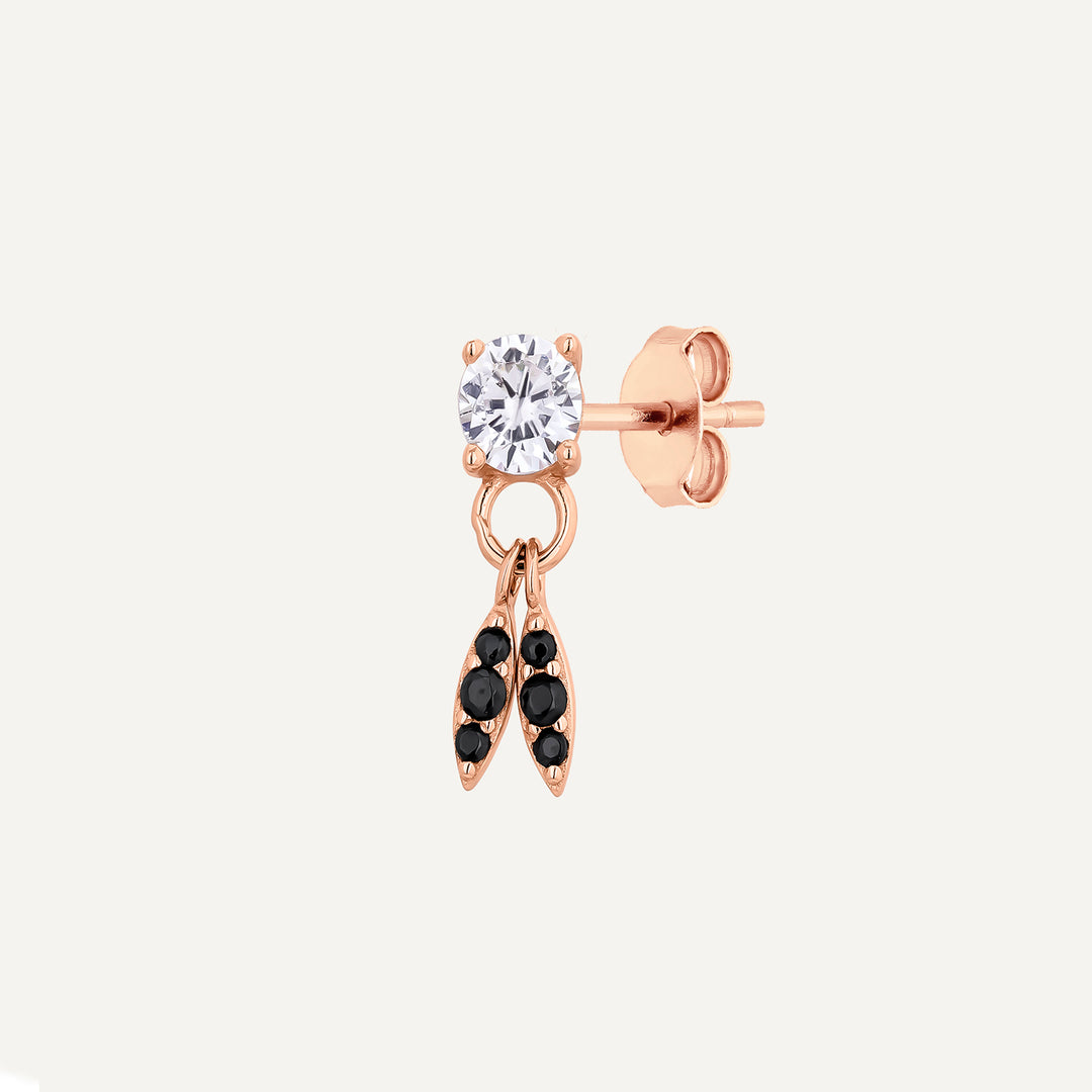 ORECCHINO PIERCING ORO ROSA ARGEL