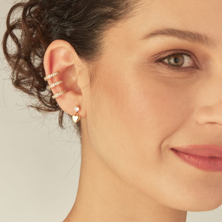 ORECCHINO PIERCING CUORE LUMINOSO