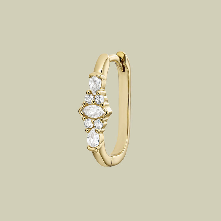 ORECCHINO PIERCING CERCHIO GOLD VIRENCE
