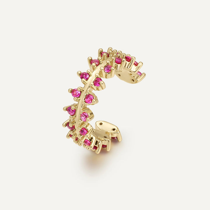 PINK JANA EAR CUFF