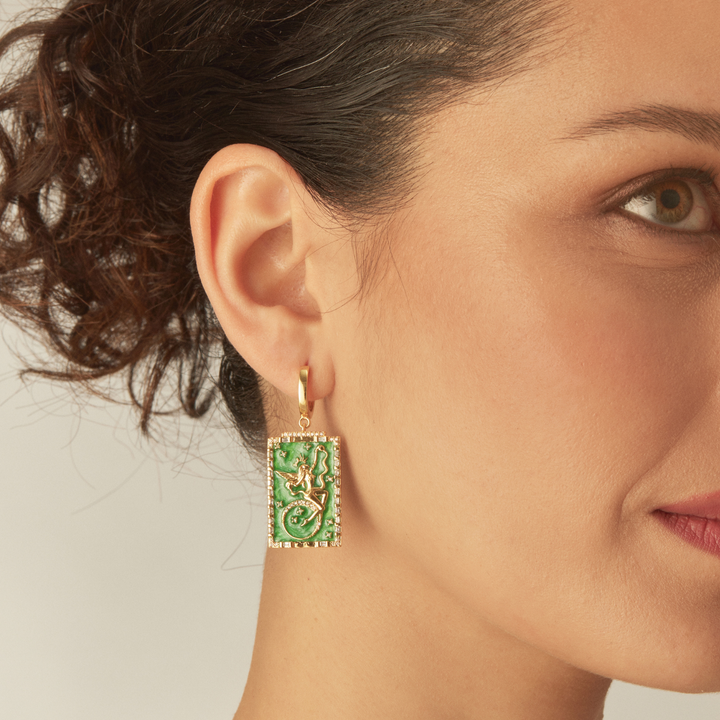 PIERCING OORBEL OORRING TAROT LA TEMPLANZA