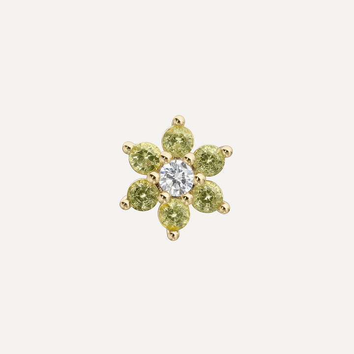 PENDIENTE PIERCING GREEN MAYSOON
