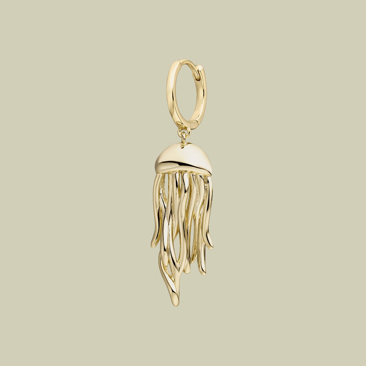 PIERCING AUSKARS ARO MEDUSA DORADA