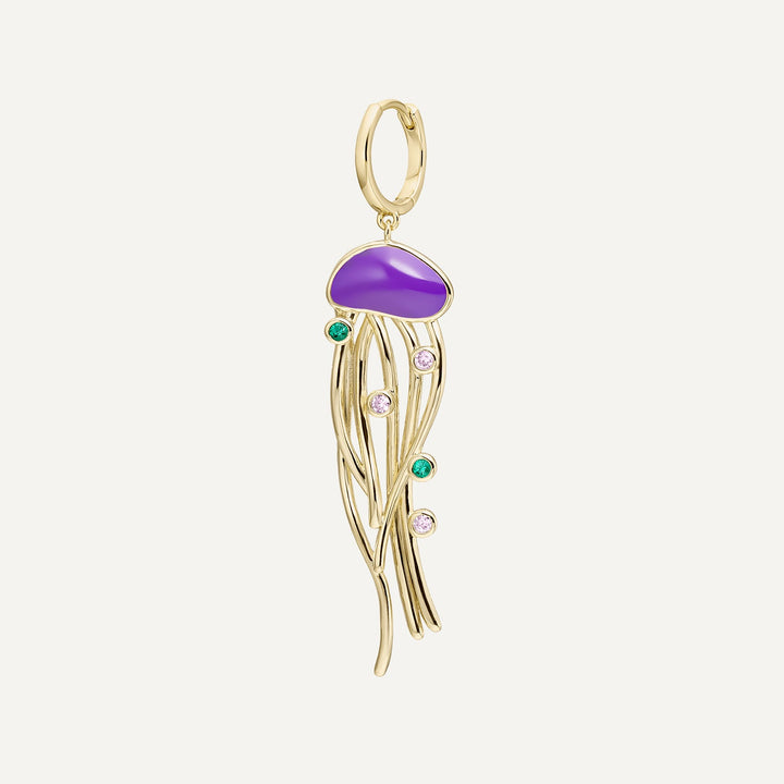 PIERCING AUSKARS ARO GOCCIA DI MEDUSA ARCOBALENO