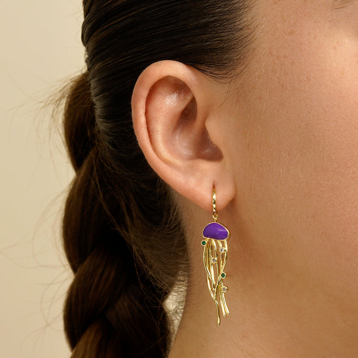 PIERCING AUSKARS ARO GOCCIA DI MEDUSA ARCOBALENO