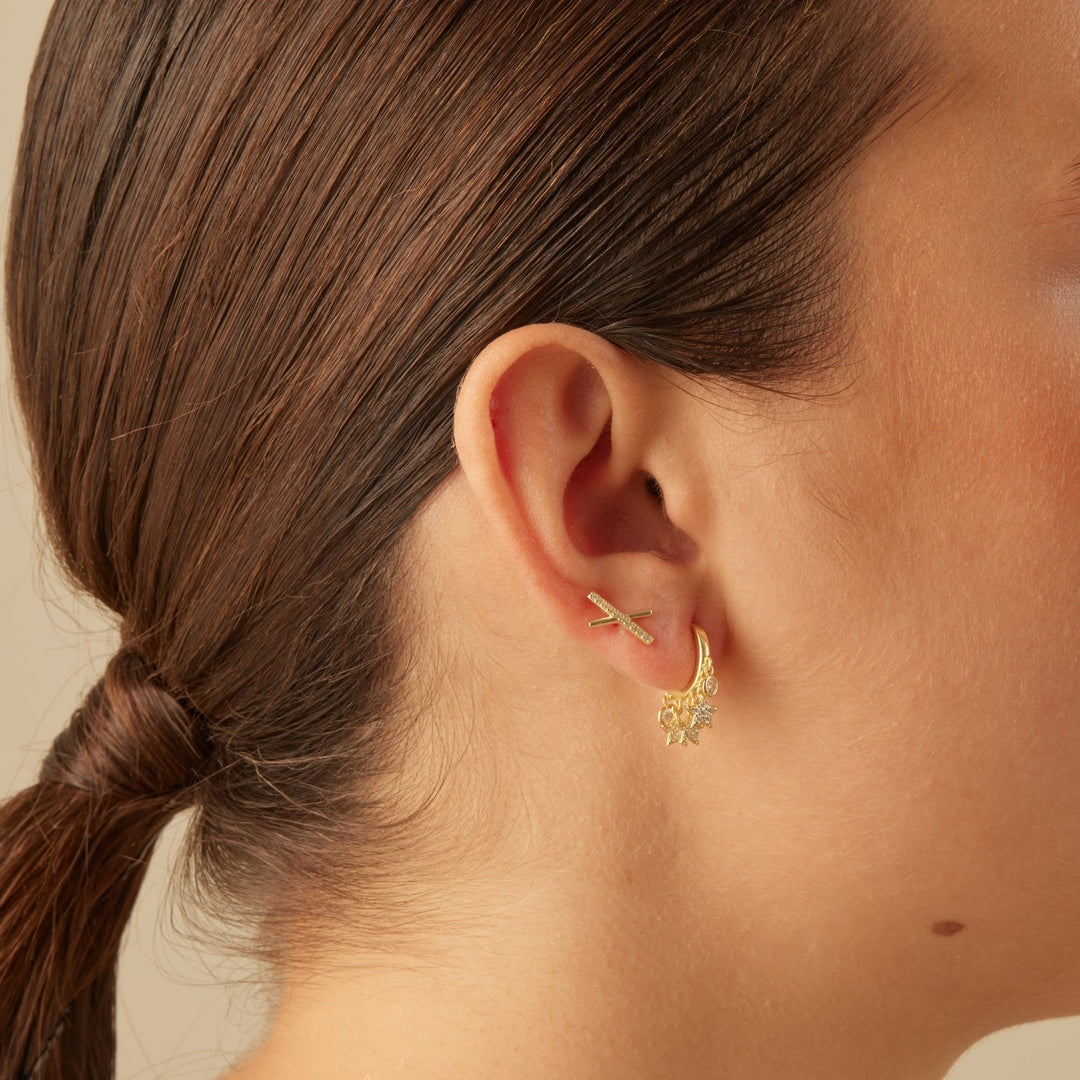 GRACE CREOLEN PIERCING OHRRING