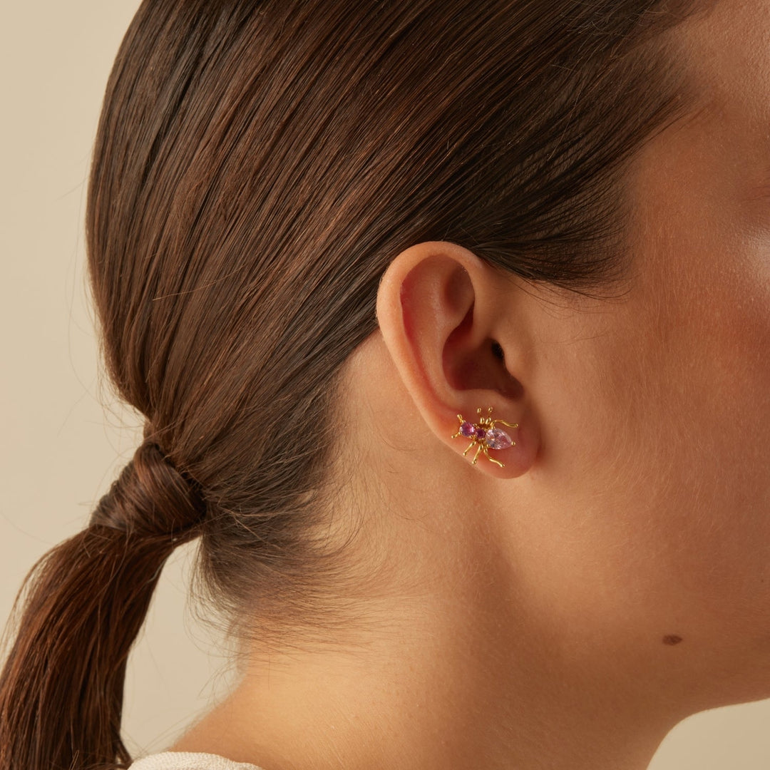 ANT PIERCING EARRING