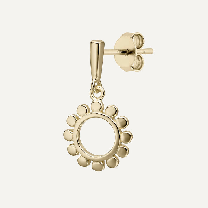 PIERCING-OHRRING GOLDENE MARGERITE