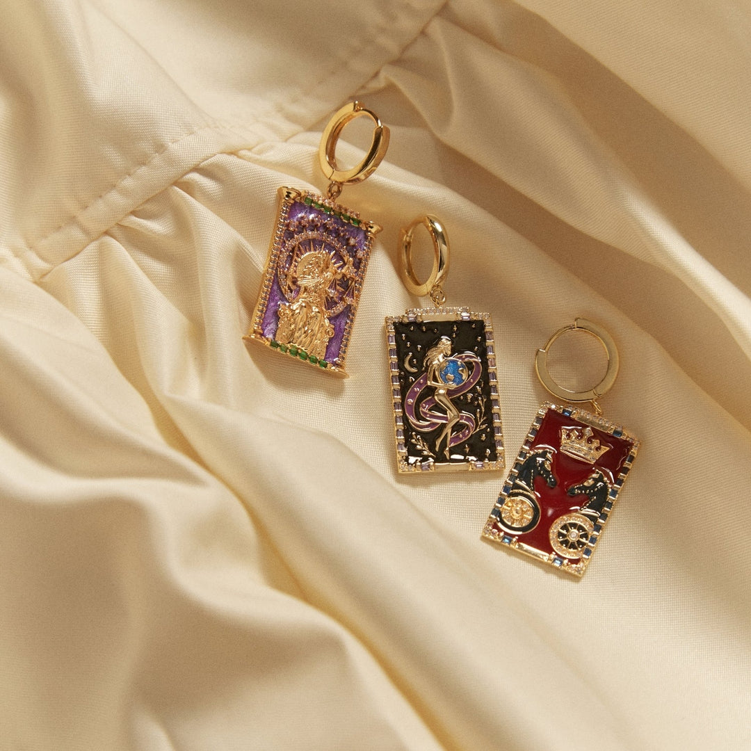 CARTAS TAROT EL CARRO CREOLEN-PIERCING-ANHÄNGER