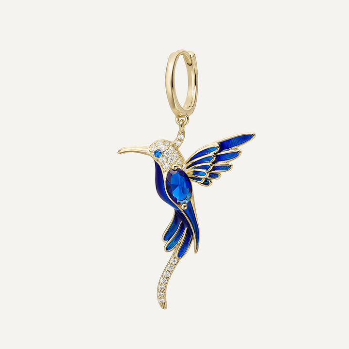 ORECCHINO PIERCING CERCHIO BLUE SPIRIT