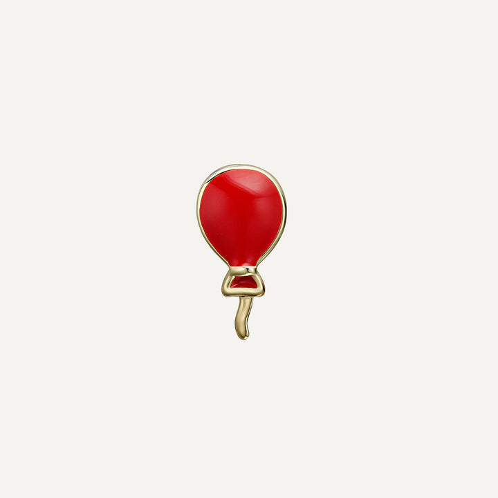 ORECCHINO PIERCING RED BALLOON