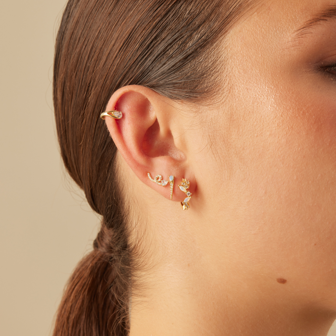 ORECCHINO PIERCING CERCHIO EDELWEISS