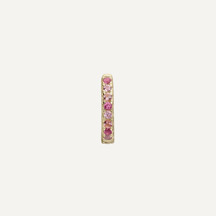 PENDIENTE PIERCING ARO BLANCO ISSEY