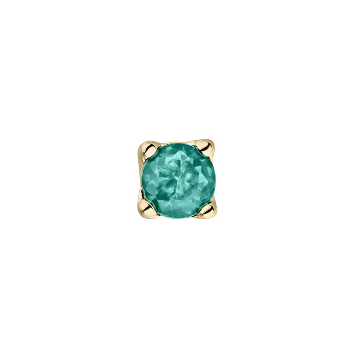 PIERCING EARRING GREEN LIGHT