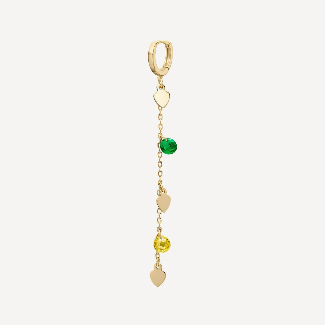 PIERCING HOOP EARRING LOVELY
