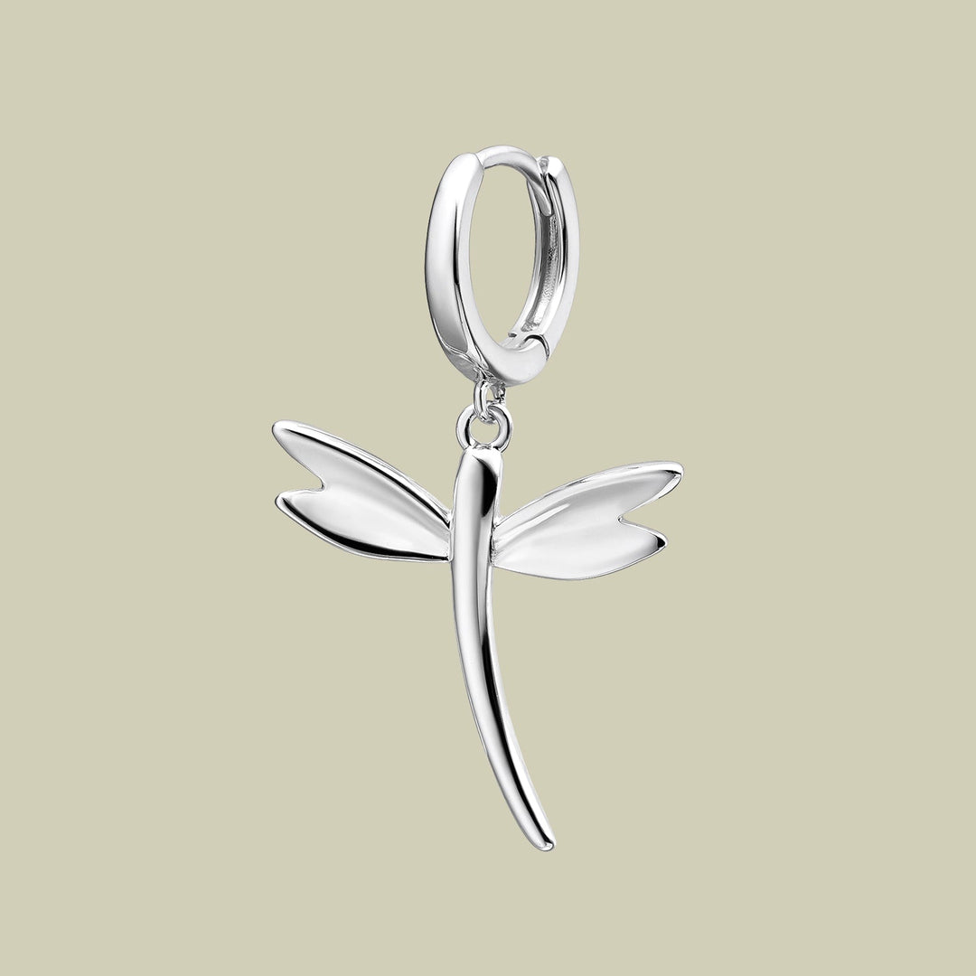 HOOP PIERCING EARRING LIBELLULE
