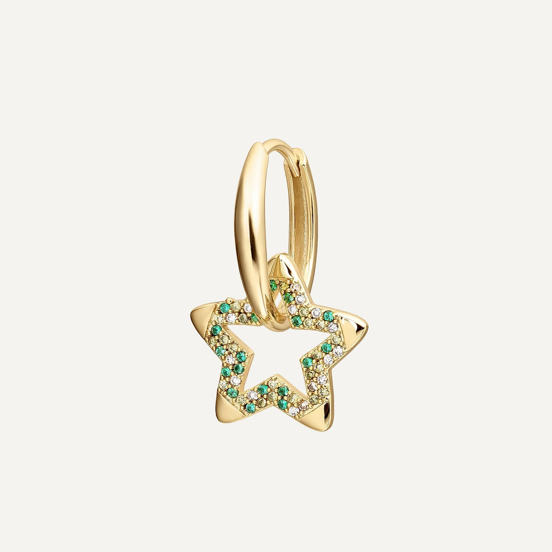 PIERCING OORBEL RING ASTER