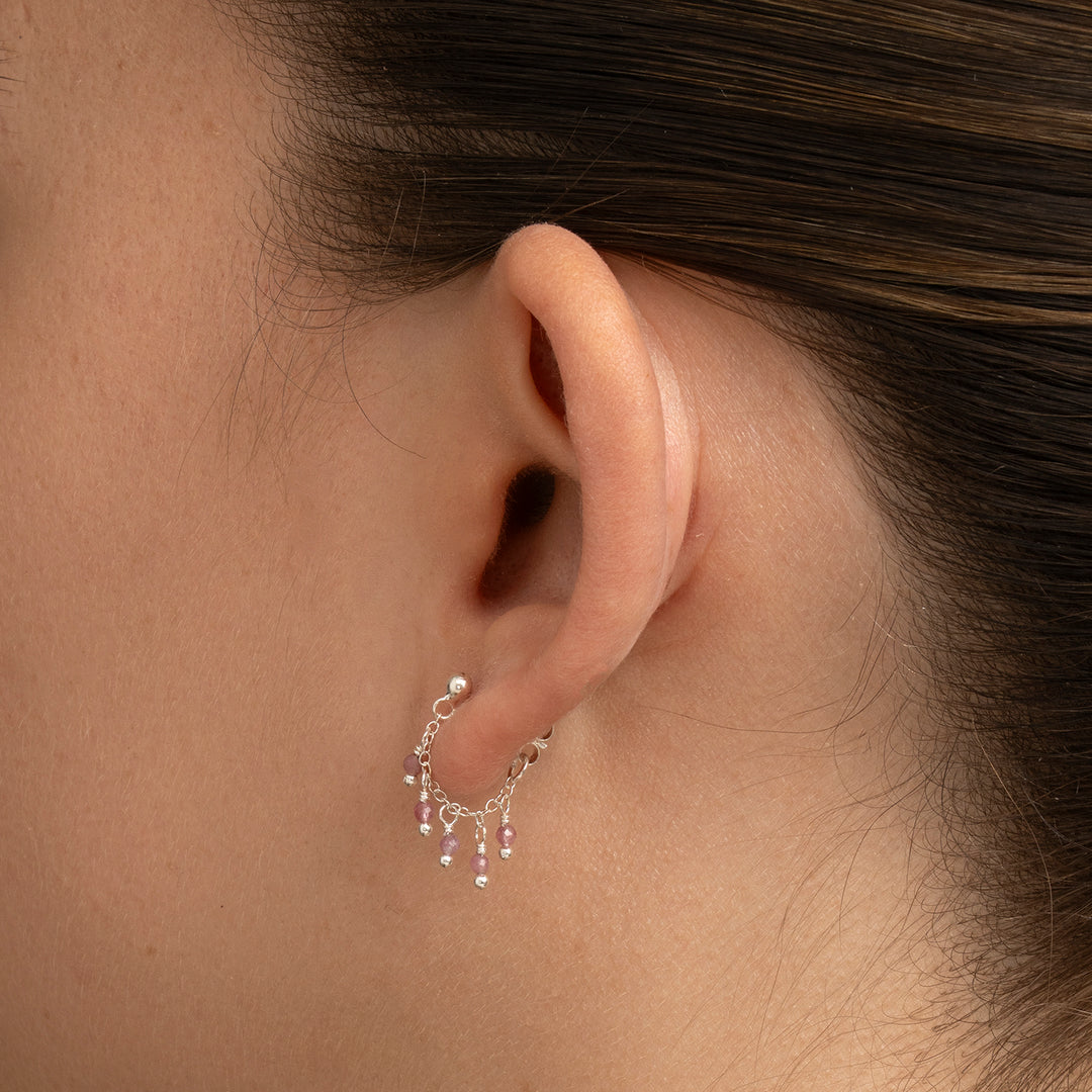 ORECCHINO PIERCING XARRACA TURMALINA
