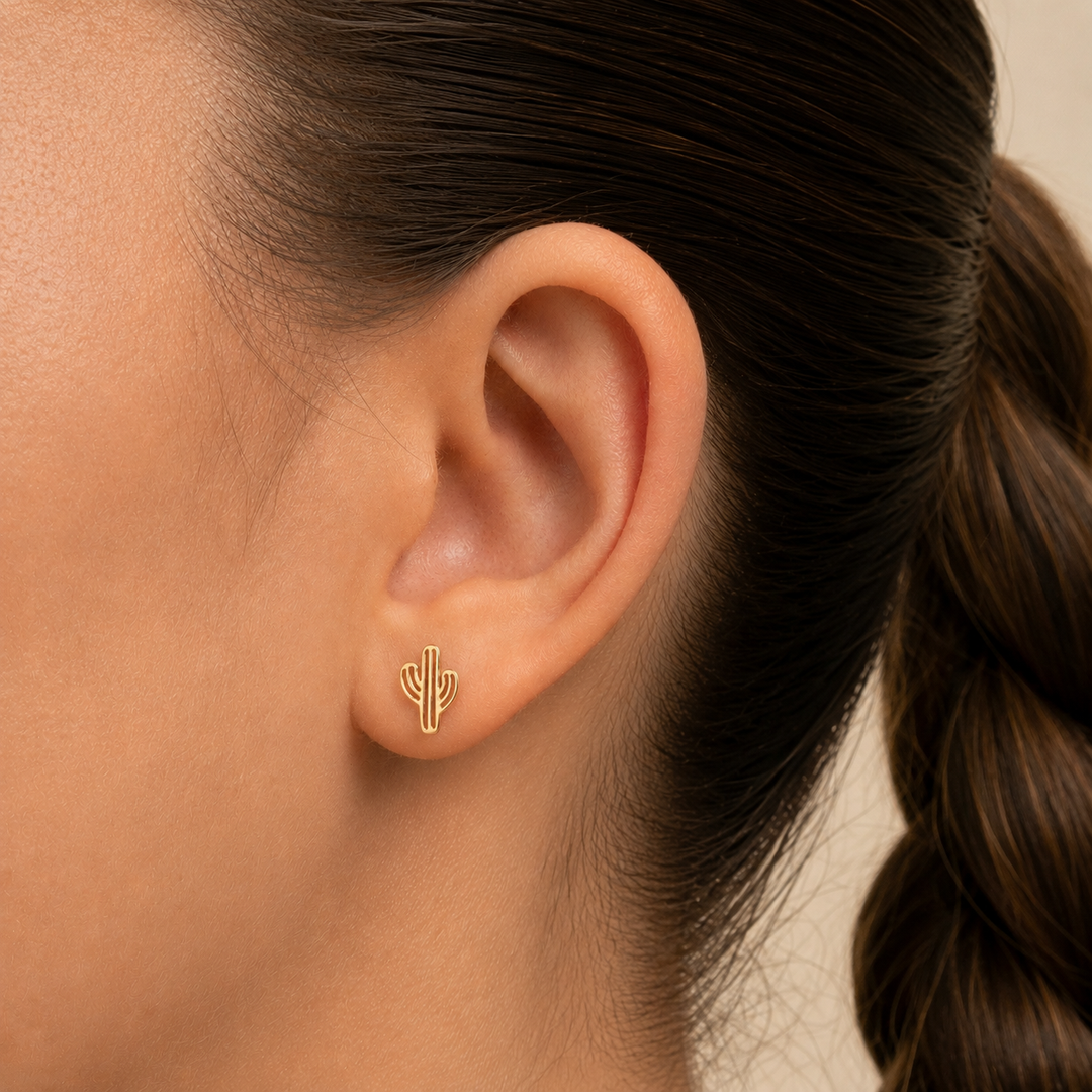 ORECCHINO PIERCING CACTUS