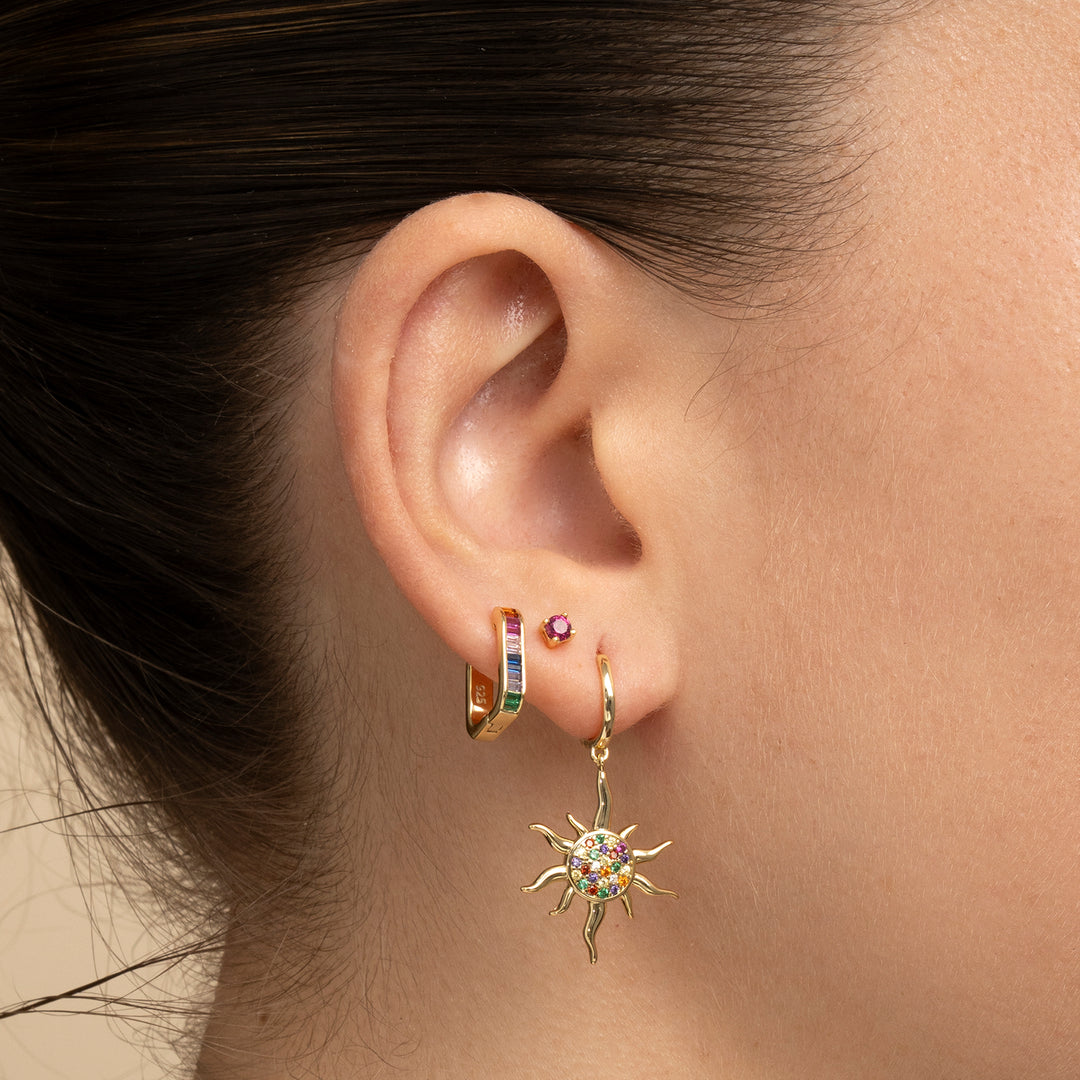 ORECCHINO PIERCING CERCHIO SUN SOCIETY RIVIERA