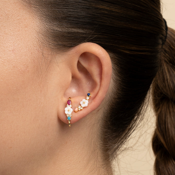 MAGNOLIA PIERCING EARRING
