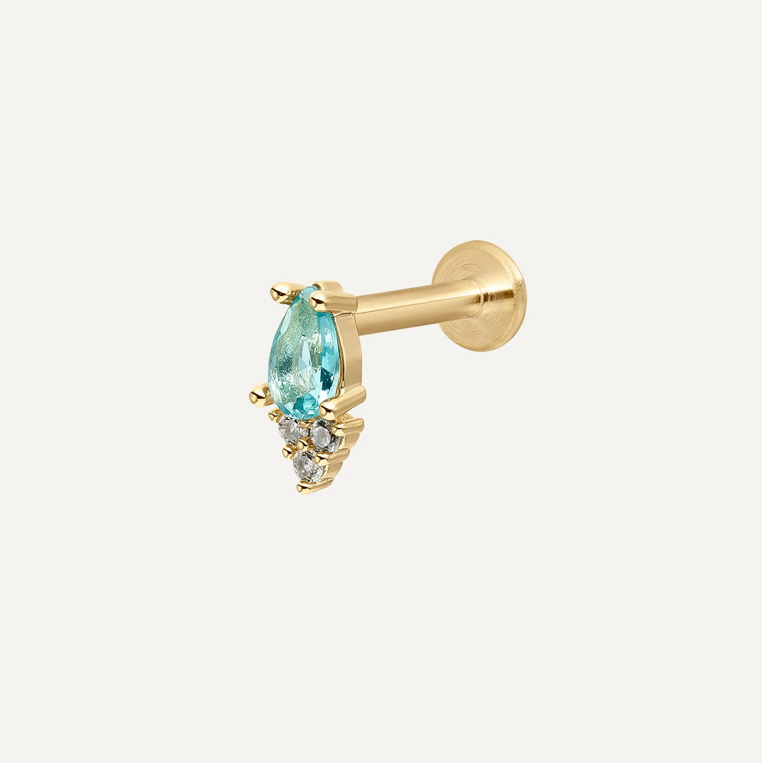 CONFORT PIERCING LONDON BLUE DROP
