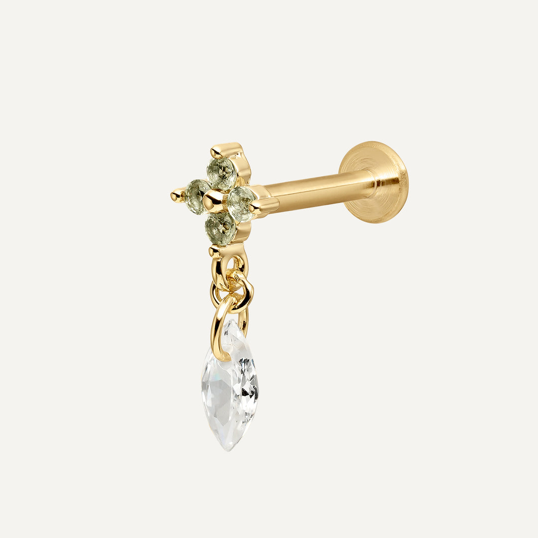 PIERCING COMFORT GREEN BLOSSOM