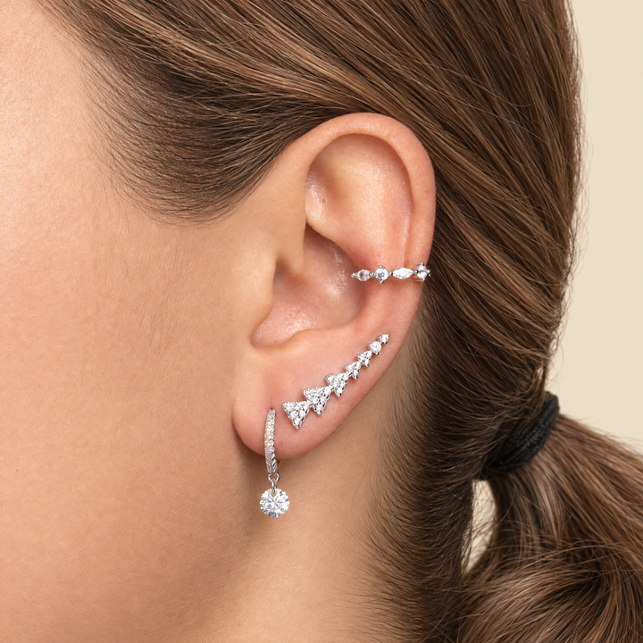 PENDIENTE PIERCING ARO CRYSTAL KOUSAI