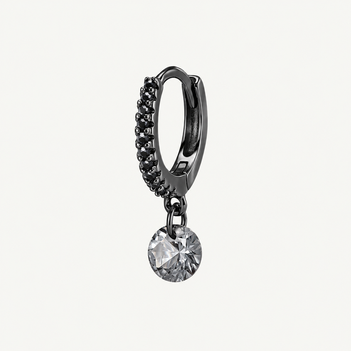 PENDIENTE PIERCING ARO BLACK KOUSAI