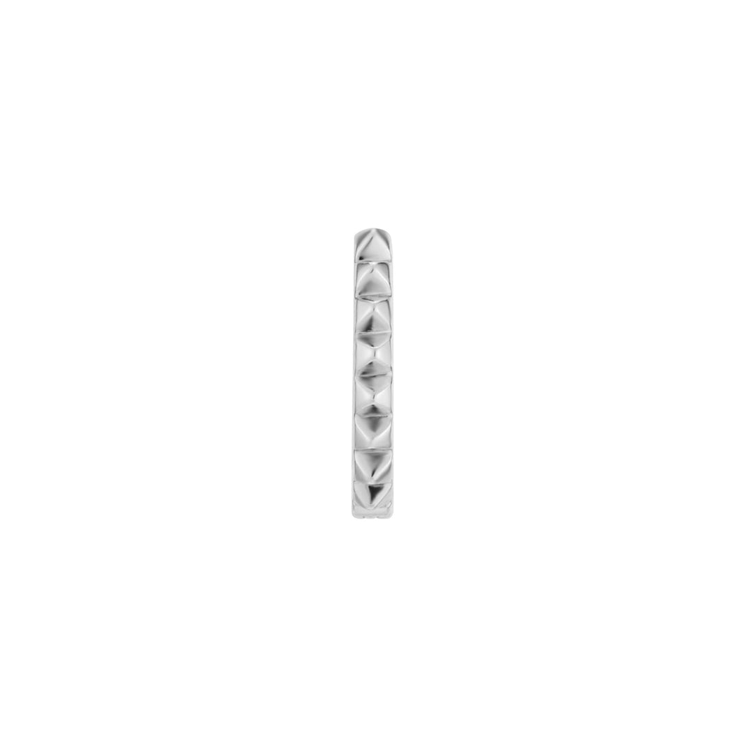 SILBERNER PIERCING-OHRRING ARO DEMY