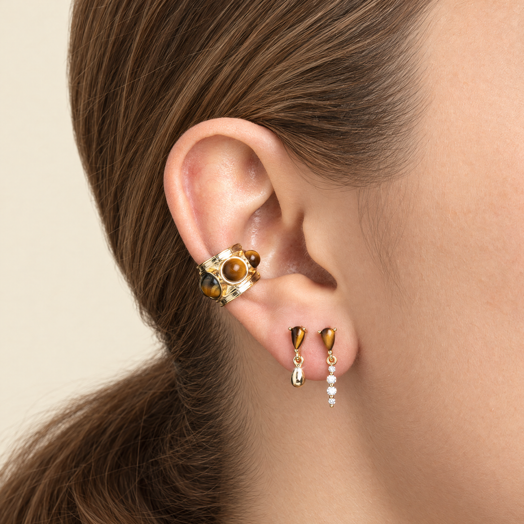 CONFORT PIERCING TIGER EYE ÉPURE