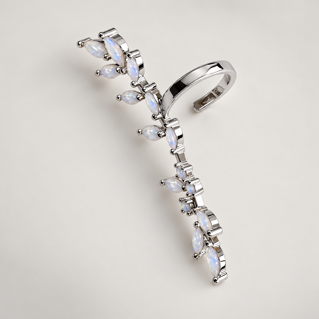 EAR CUFF WHITE NUAGE