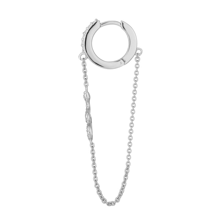 SERPENT-PUNK SILBER PIERCING-RING