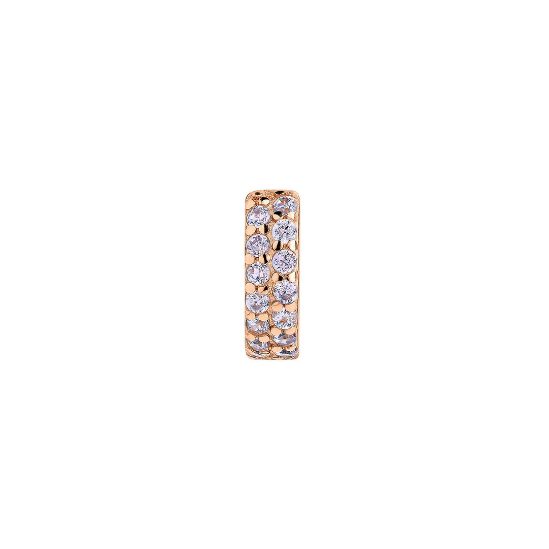 ORECCHINO PIERCING CERCHIO ORO ROSA JEANINNE